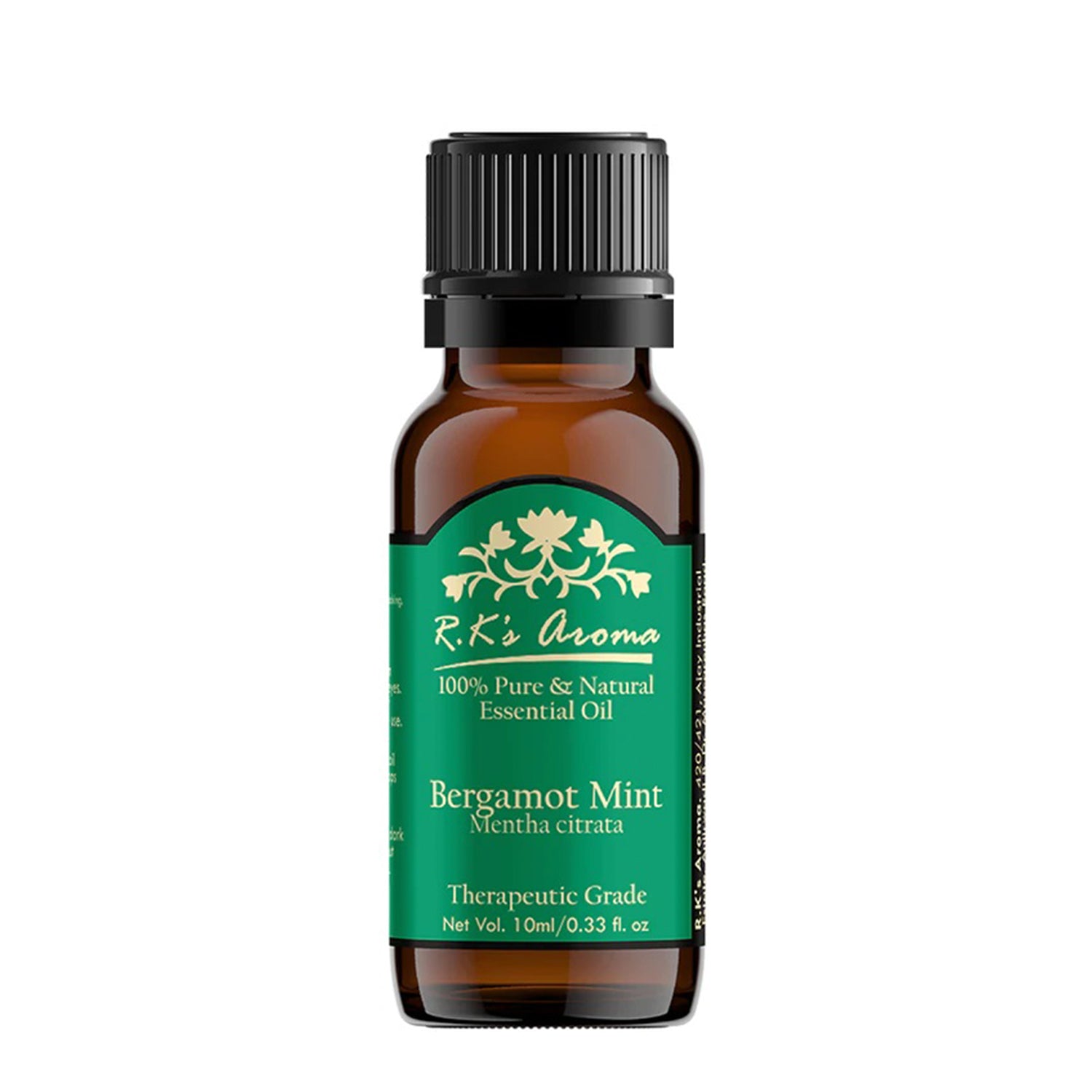 Bergamot Mint Essential Oil (Mentha Citrata)