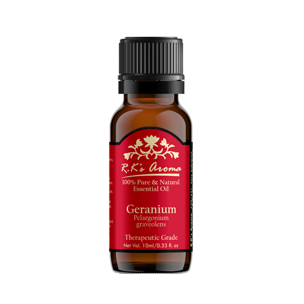 Geranium Essential Oil (Pelargonium Graveolens)