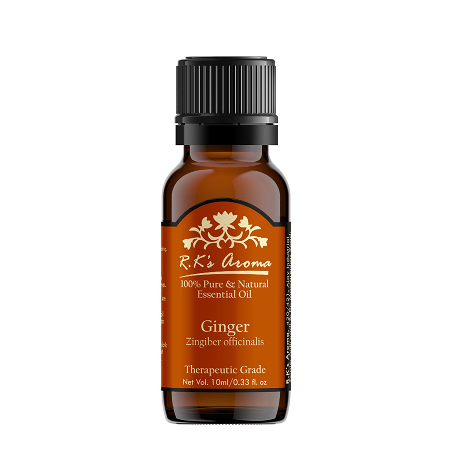 Ginger Essential Oil Zingiber Officinale