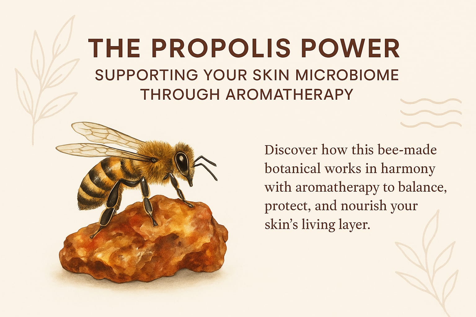 The Propolis Power: Supporting Your Skin Microbiome Through Aromatherapy