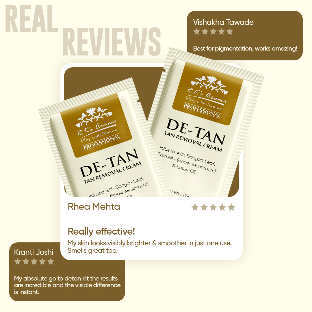 De-Tan | Tan Removal Cream |  6 Pack