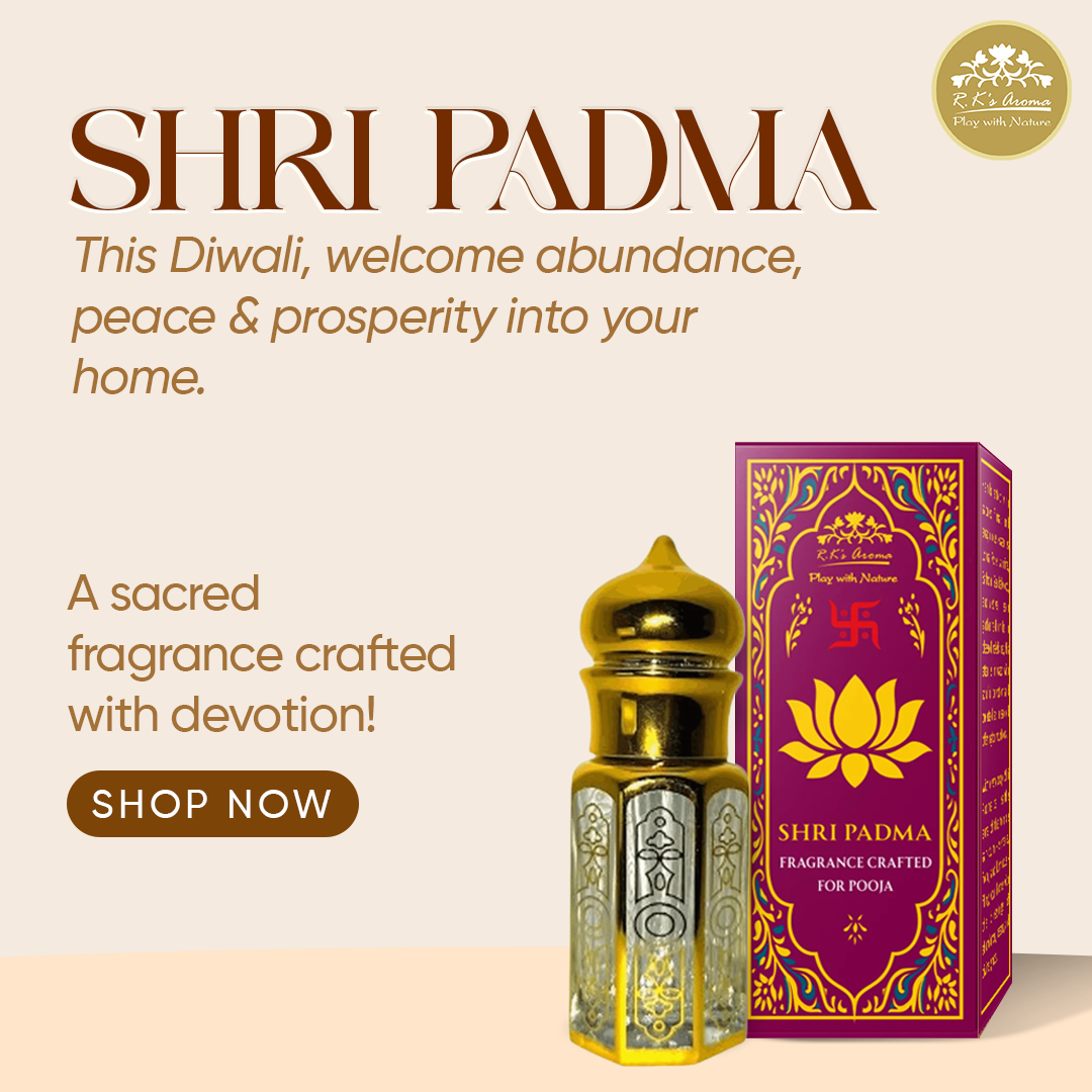 Shri Padma | A Sacred Fragrance Dedicated to Mahalakshmi