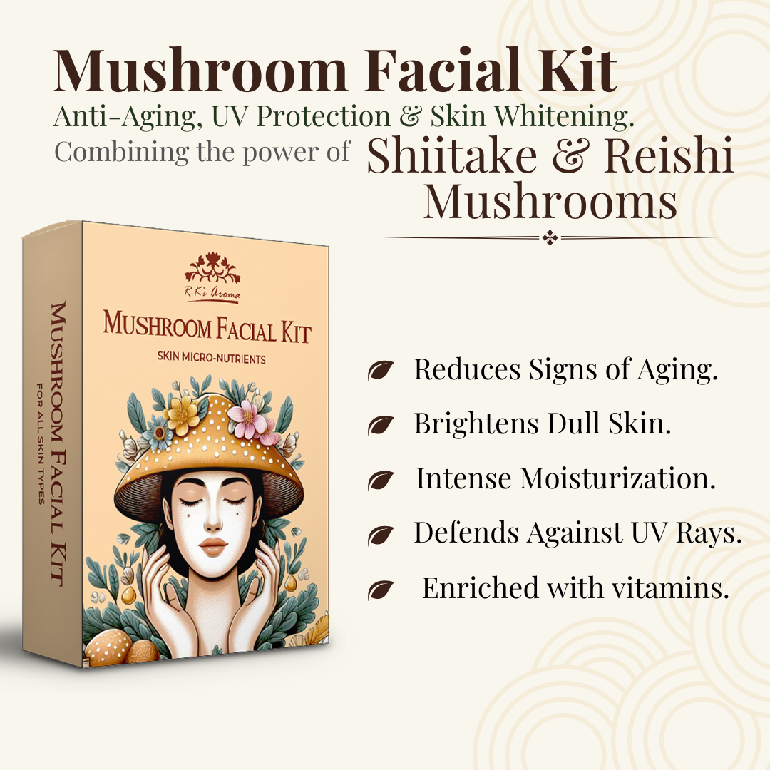 Mushroom Facial Kit