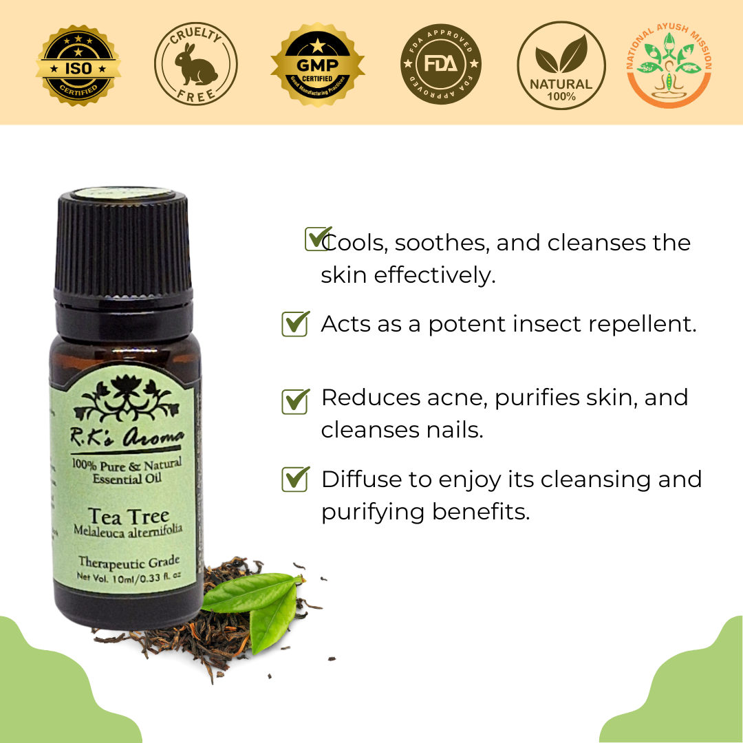 Tea Tree Essential Oil (Melaleuca alternifolia)