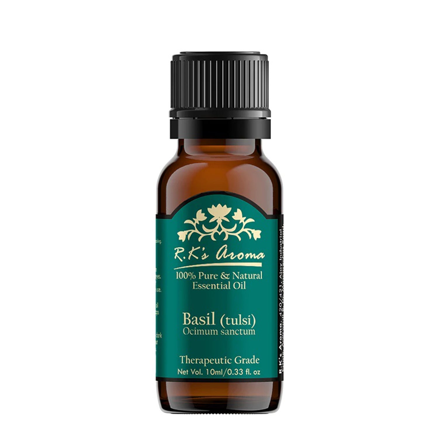 Basil (Tulsi) - Holy Basil Essential Oil (Ocimum Sanctum)