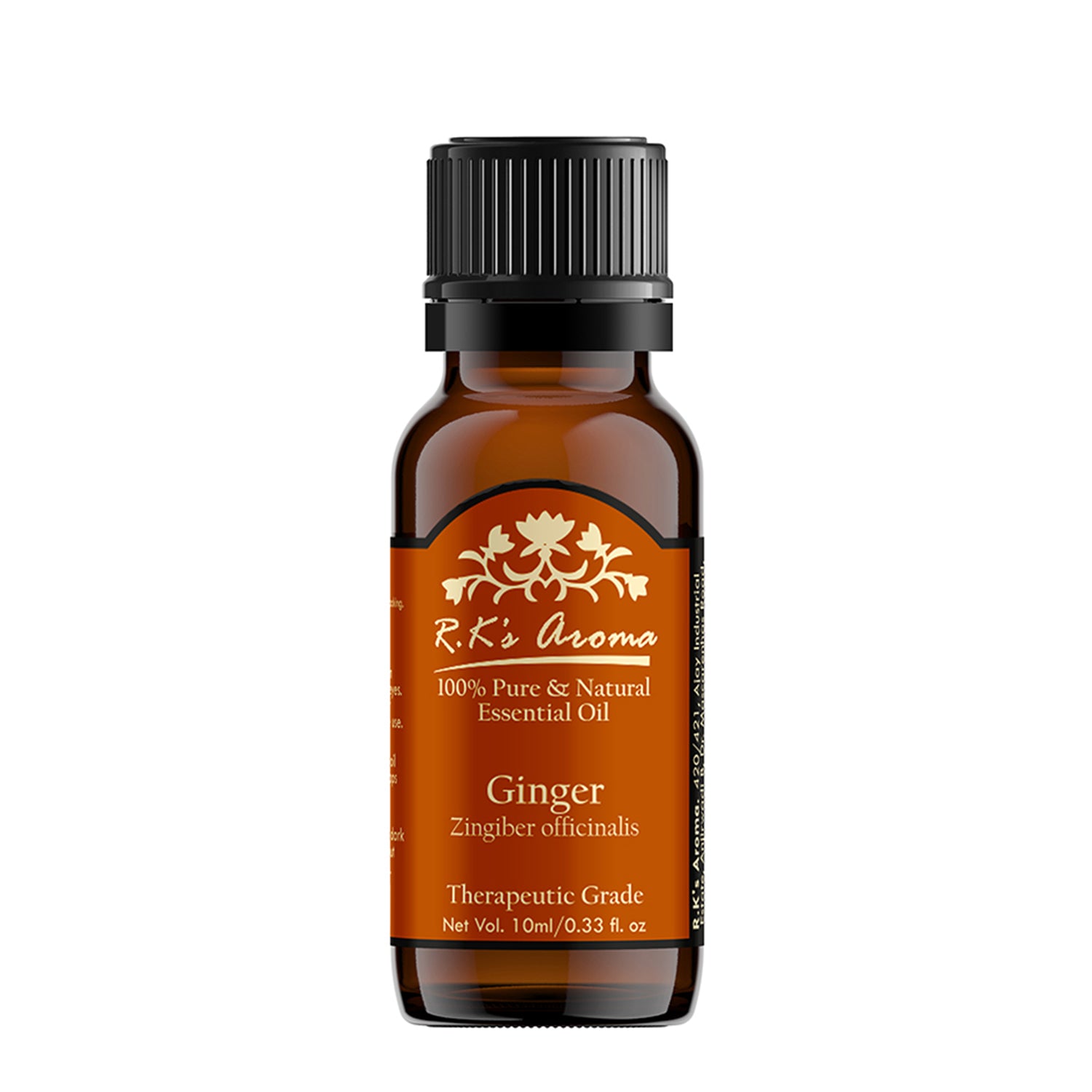 Ginger Essential Oil (Zingiber Officinale)