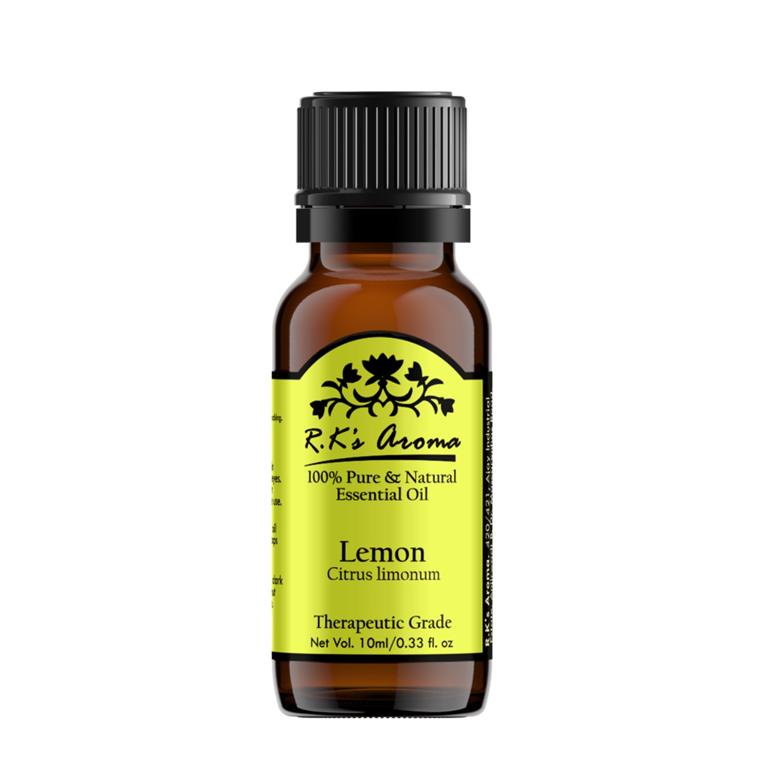 Lemon Essential Oil (Citrus Limonum)